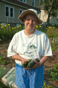 Community Garden Coordinator, Sheila McEwaine